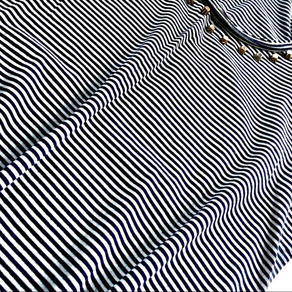 NWOT 🔸Rock Stud Maxi🔸navy + white, S, Macy’s - Picture 3 of 3